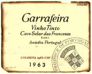 Garrafeira_Cave Solar das Francesas 1963